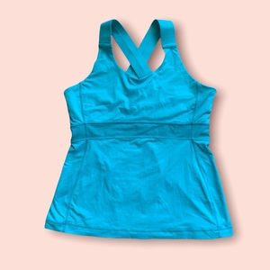 Lululemon Swift Tank Turquoise color